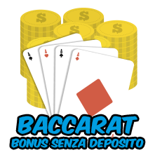 Afferra il tuo bonus gratuito Baccarat